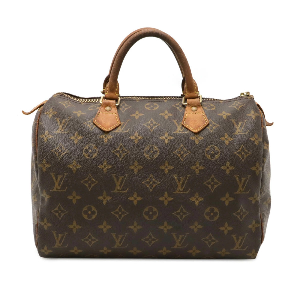 LOUIS VUITTON Monogram Speedy Handbag Boston Bag